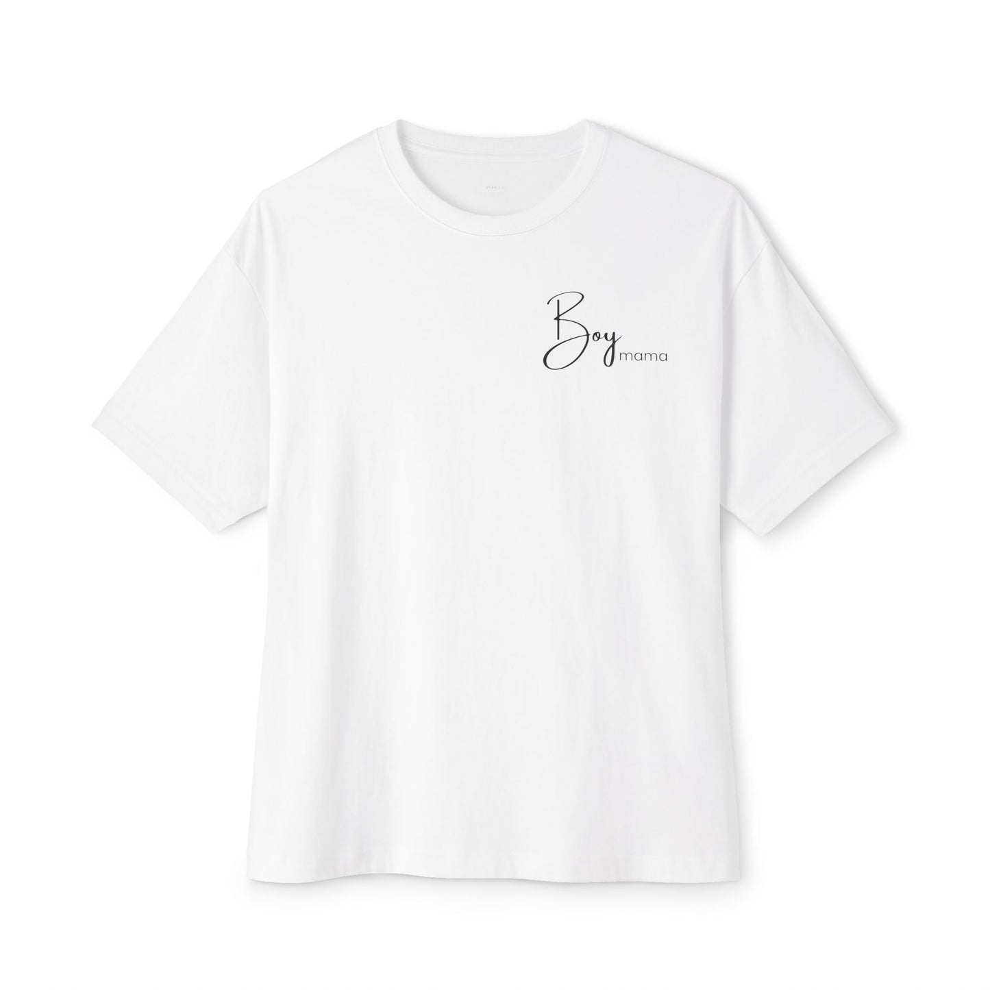 Boy Mama – Oversized Boxy Tee for Moms of Boys