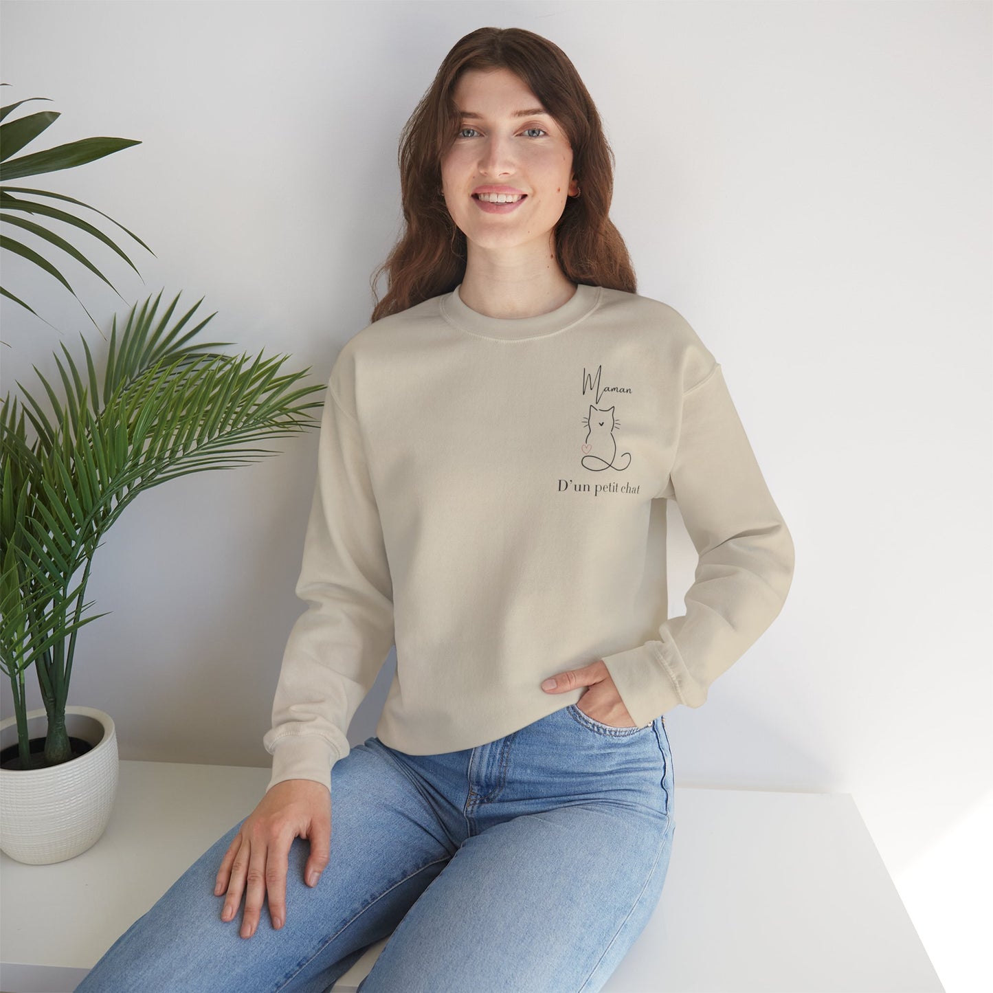 Maman d’un Petit Chat – Cozy Statement Sweater