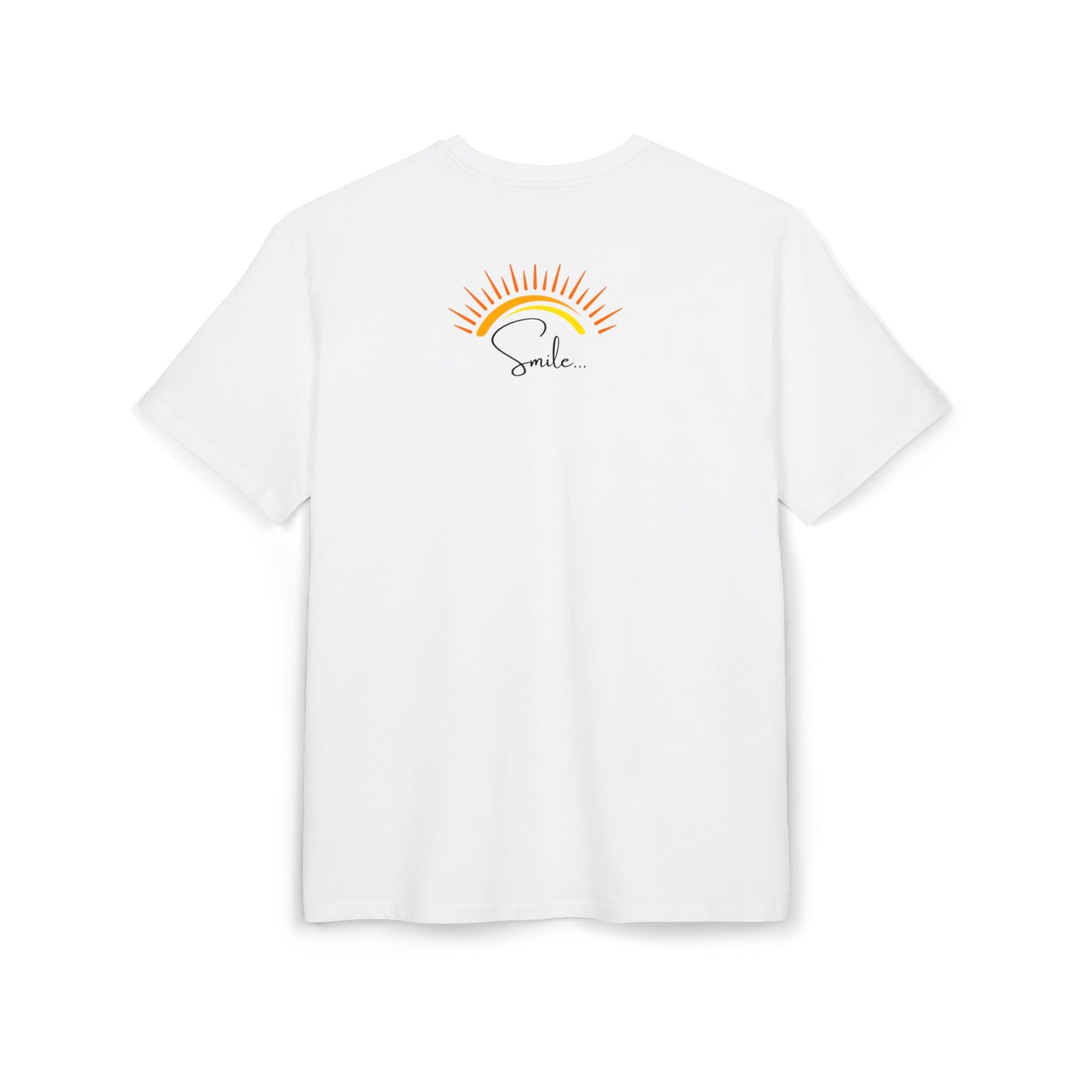 Sunrise Smile Unisex Oversize Tee