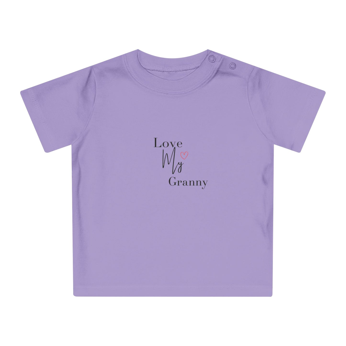 Cute Baby T-Shirt - 'Love My Granny' Design