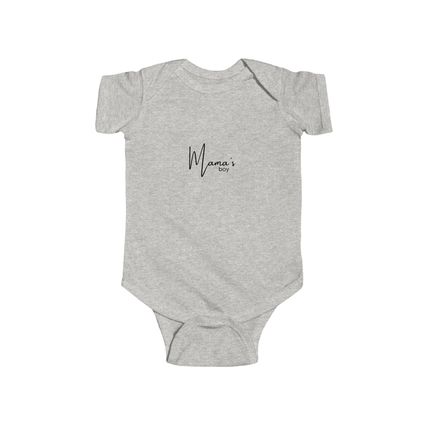 Mama’s Little Boy – Soft Cotton Baby Bodysuit