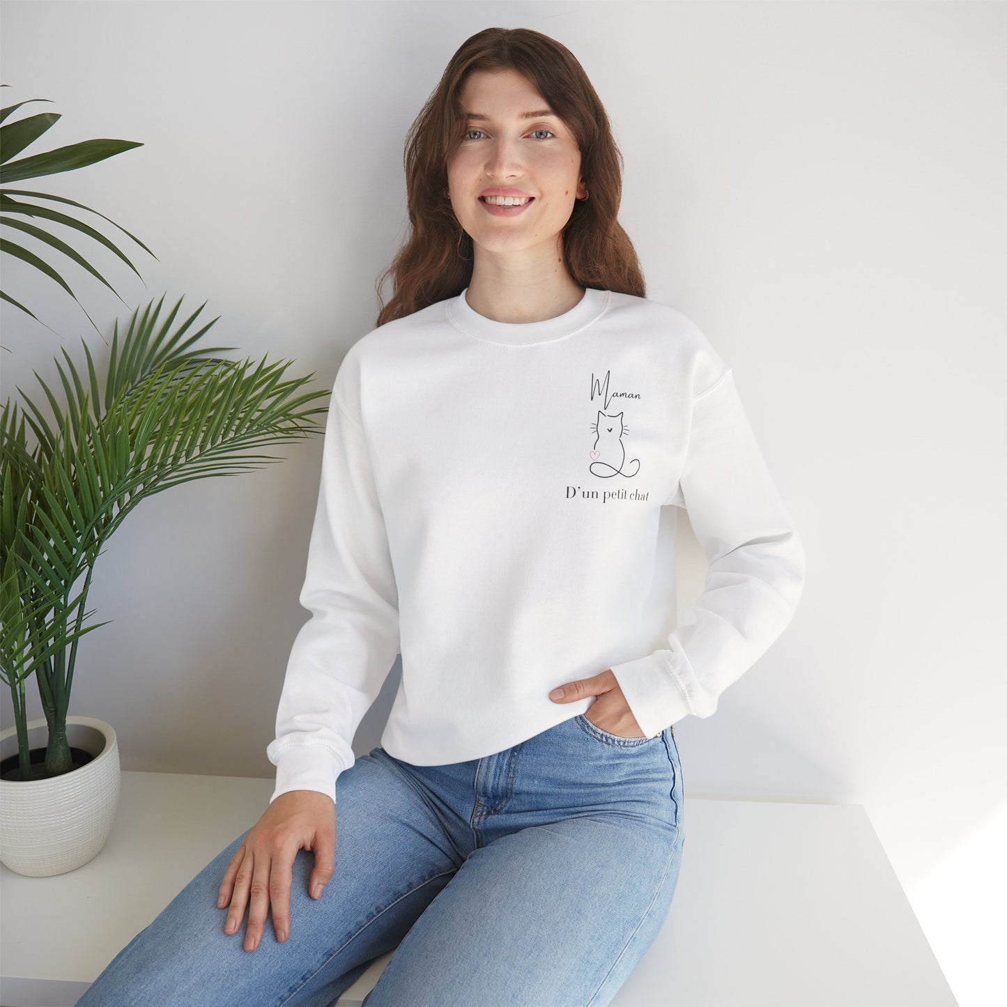 Maman d’un Petit Chat – Cozy Statement Sweater