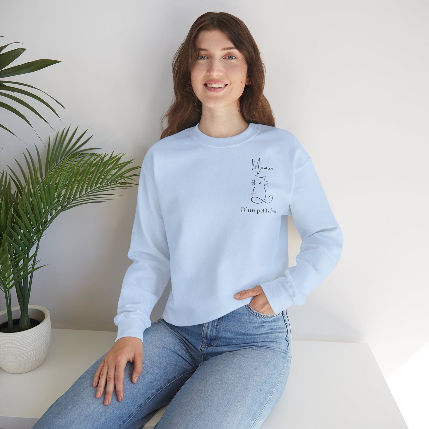Maman d’un Petit Chat – Cozy Statement Sweater