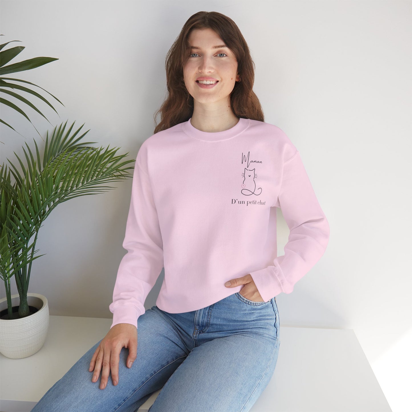 Maman d’un Petit Chat – Cozy Statement Sweater