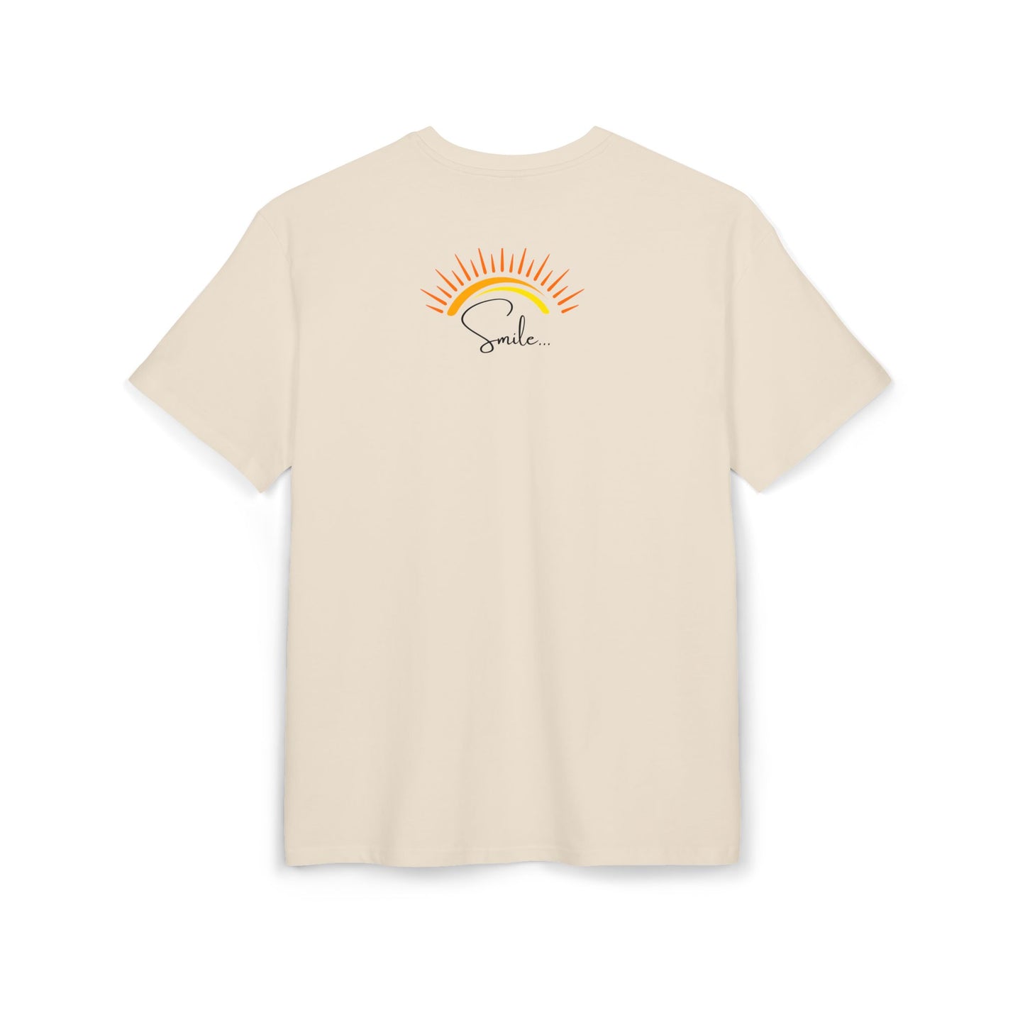 Sunrise Smile Unisex Oversize Tee