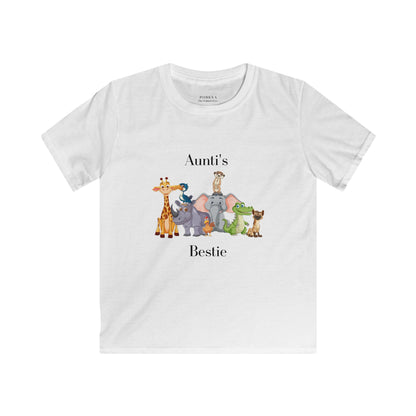 Kids Safari Aunti's Bestie Tee