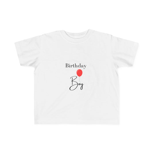Birthday Tee with Balloon Design