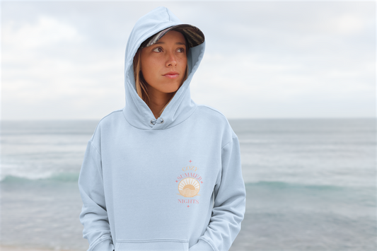 Cozy Summer Nights – The Soft Sunset Hoodie