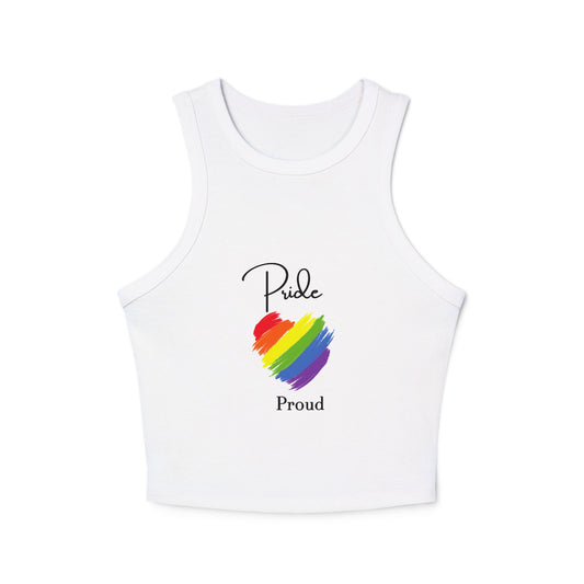 Pride and Proud – Crop Tank of Bold Belonging