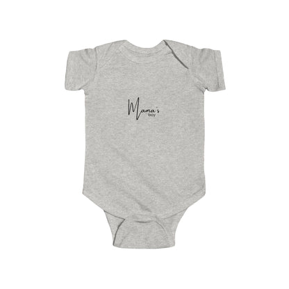 Mama’s Little Boy – Soft Cotton Baby Bodysuit
