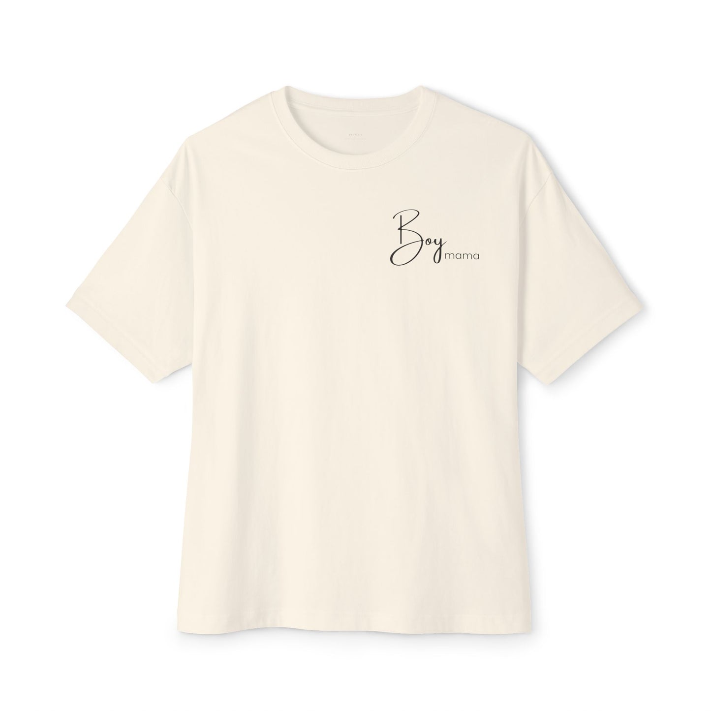 Boy Mama – Oversized Boxy Tee for Moms of Boys