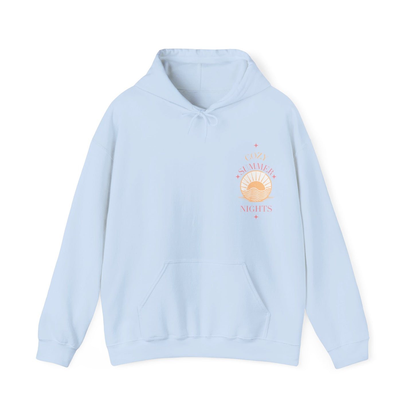 Cozy Summer Nights – The Soft Sunset Hoodie