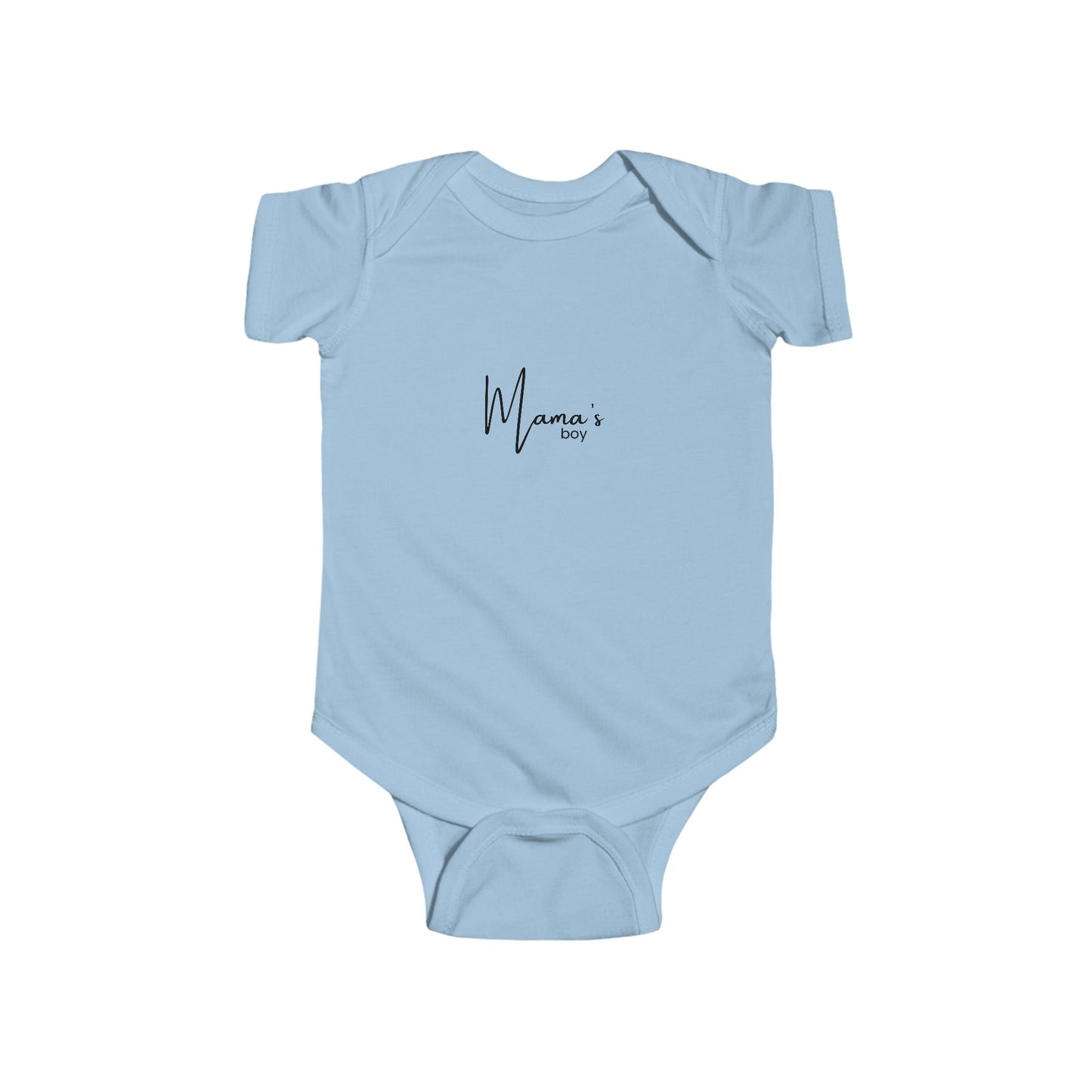 Mama’s Little Boy – Soft Cotton Baby Bodysuit