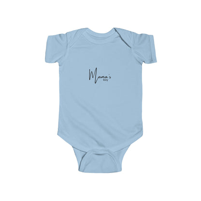 Mama’s Little Boy – Soft Cotton Baby Bodysuit